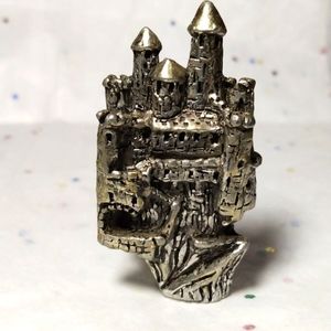 Pewter Castle Figurine